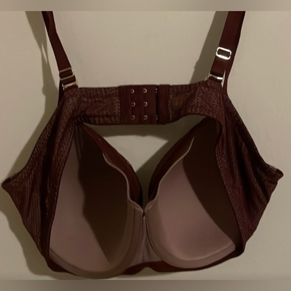 ThirdLove, Women's Modern Mesh Balconette Bra, Pinot Purple, 44C - Picture 4 of 4